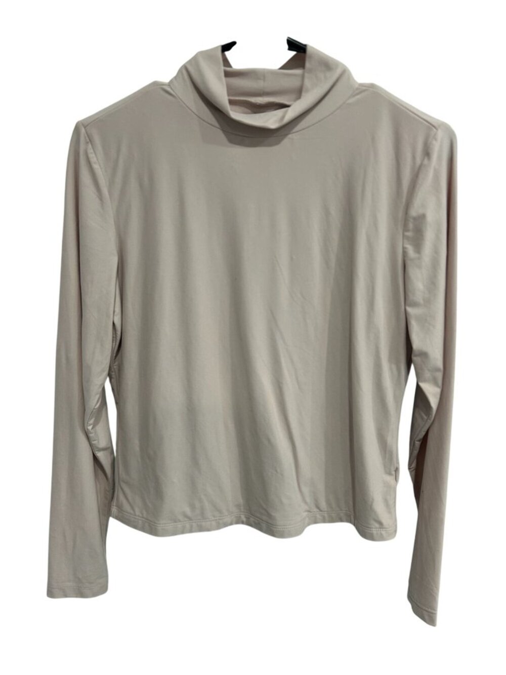 Wild Fable Large Beige Long Sleeve Cowl Neck Top Neutral Chic Clean Girl NWT